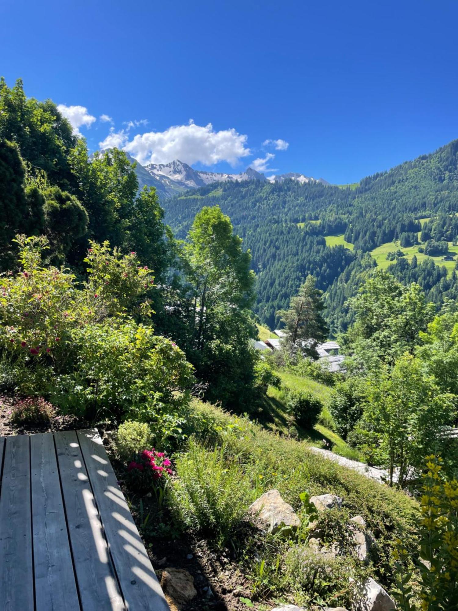 Apartamento La Marmotte Qui Papote Le Grand-Bornand Exterior foto